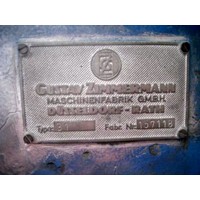 Molding machine ZIMMERMANN G1